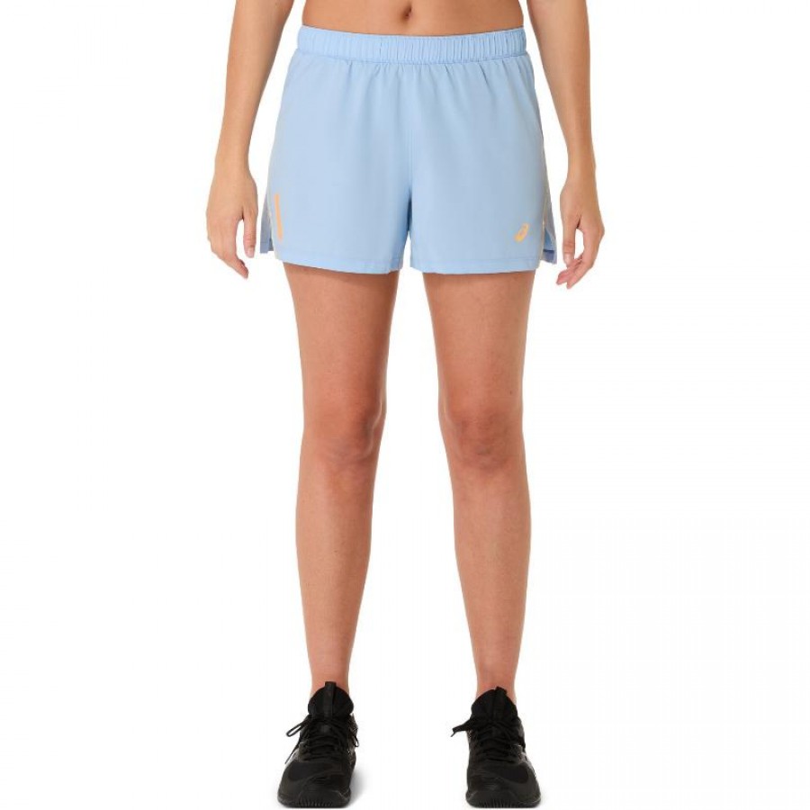 Pantaloncini Asics Padel Court 2In1 Azul Stone Mujer