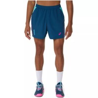 Pantaloncini Asics Padel Court 7IN Azul Mako  Offerta + Economico