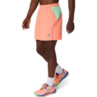 Pantaloncini Asics Padel Court 7IN Coral Menta