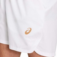 Pantaloncini Asics Tennis 7In Bianco Brillante Rosso  Offerta + Economico