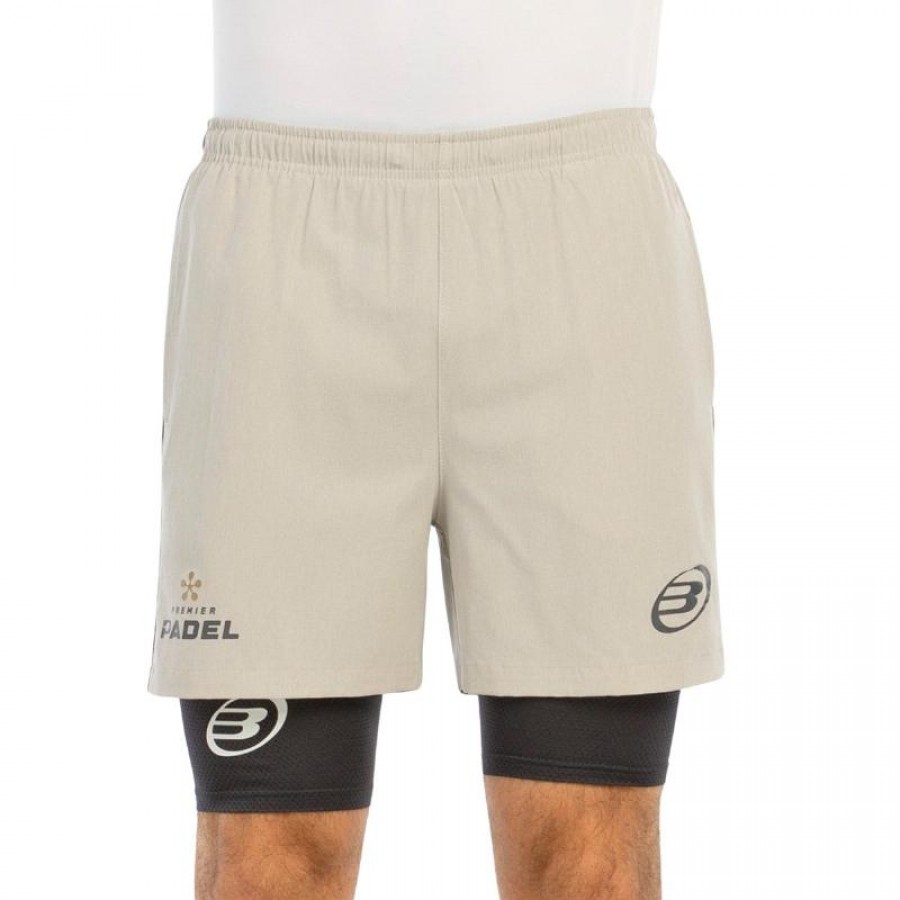 Pantaloncini Bullpadel Premier Padel Barde Stone Vigore  Offerta + Economico