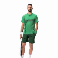 Pantaloncini Lacoste Novak Djokovic Tenis Verde  Offerta + Economico