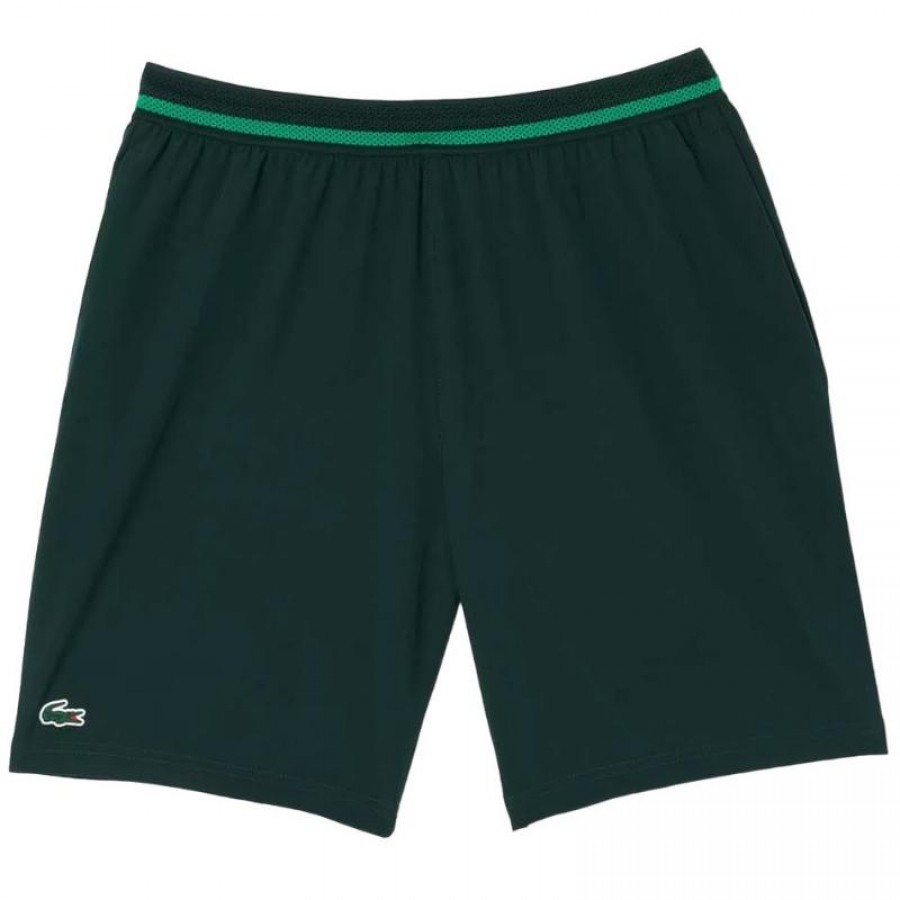 Pantaloncini Lacoste Novak Djokovic Verde  Offerta + Economico