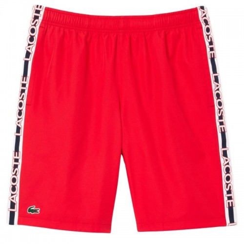 Pantaloncini Lacoste Sport Rojo
