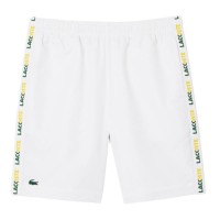 Tuta Sportiva Lacoste Corta Blanco Verde  Offerta + Economico