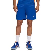 Pantaloncini Puma Individual Blu Arancio