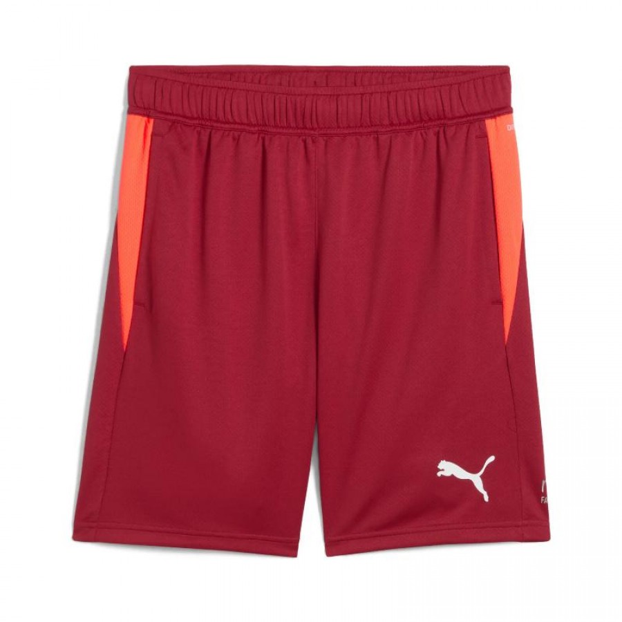 Pantaloncini Puma Single Rosso Scuro  Offerta + Economico