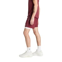 Wilson Tennis Shorts Volley 6 Rosso Scuro