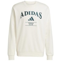 Adidas Heritage Graphic Felpa Gesso Bianco
