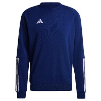 Adidas Tiro 23 Crew Felpa Blu Reale
