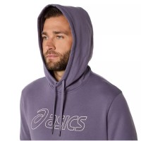 Asics Felpa Betulla Grigio Viola  Offerta + Economico