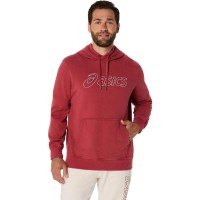 Asics Logo Felpa in betulla rossa  Offerta + Economico