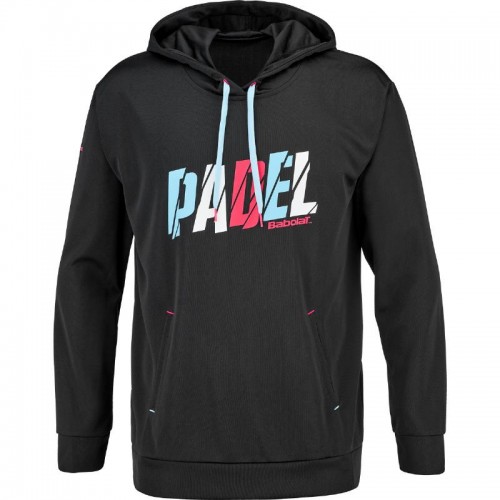 Babolat Padel Hood Felpa Nera