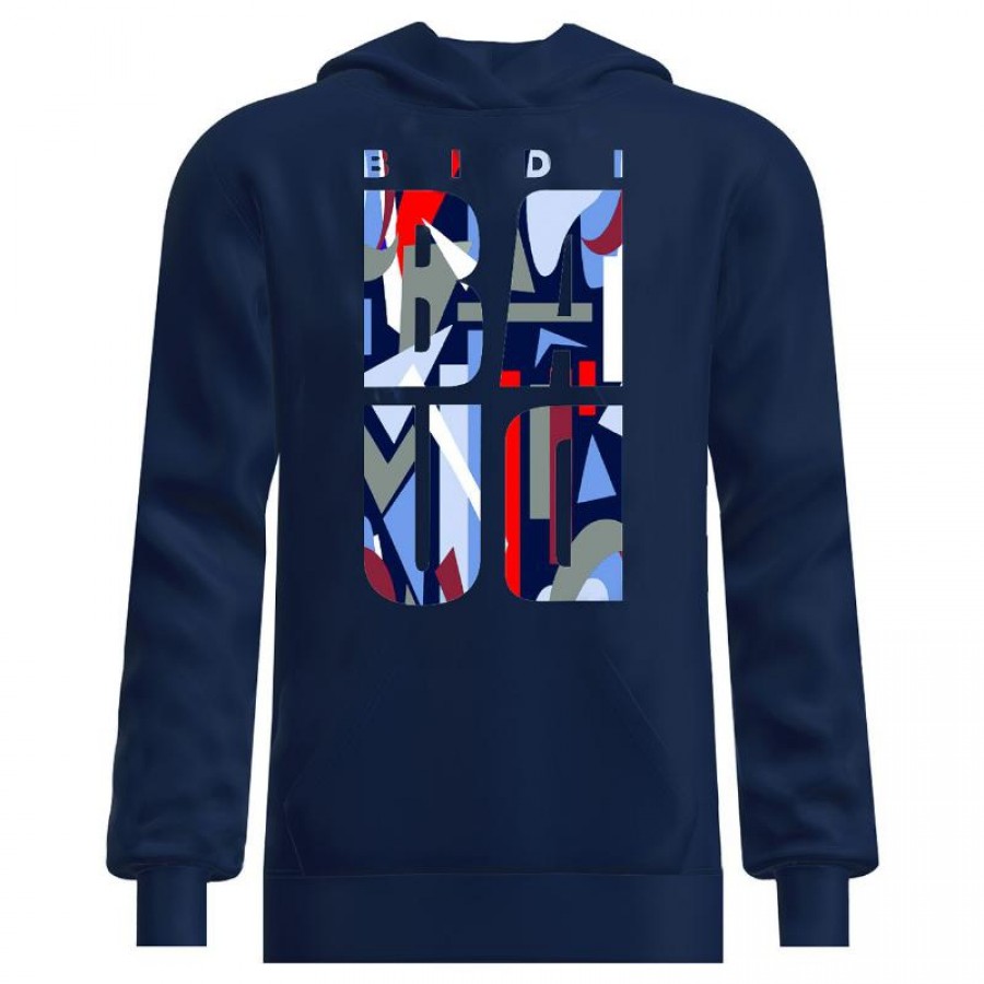 Bidi Badu New York Chill Felpa Blu Scuro Rosso  Offerta + Economico