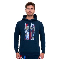 Bidi Badu New York Chill Felpa Blu Scuro Rosso  Offerta + Economico