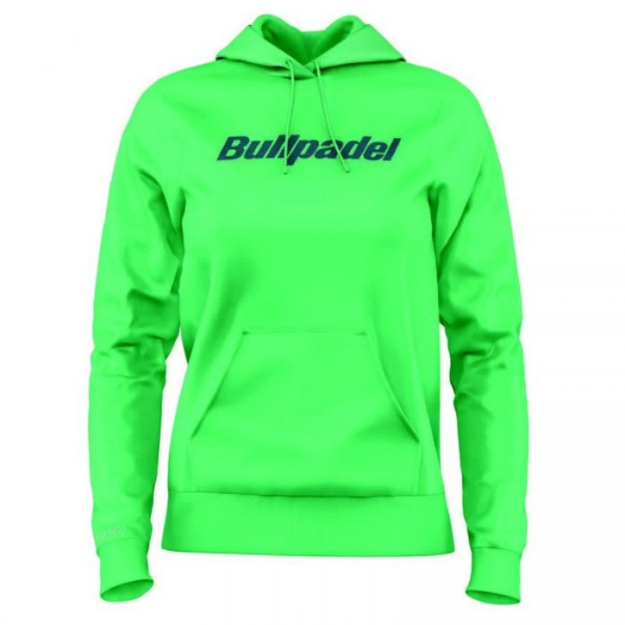 Bullpadel Binea Felpa Verde Fluo
