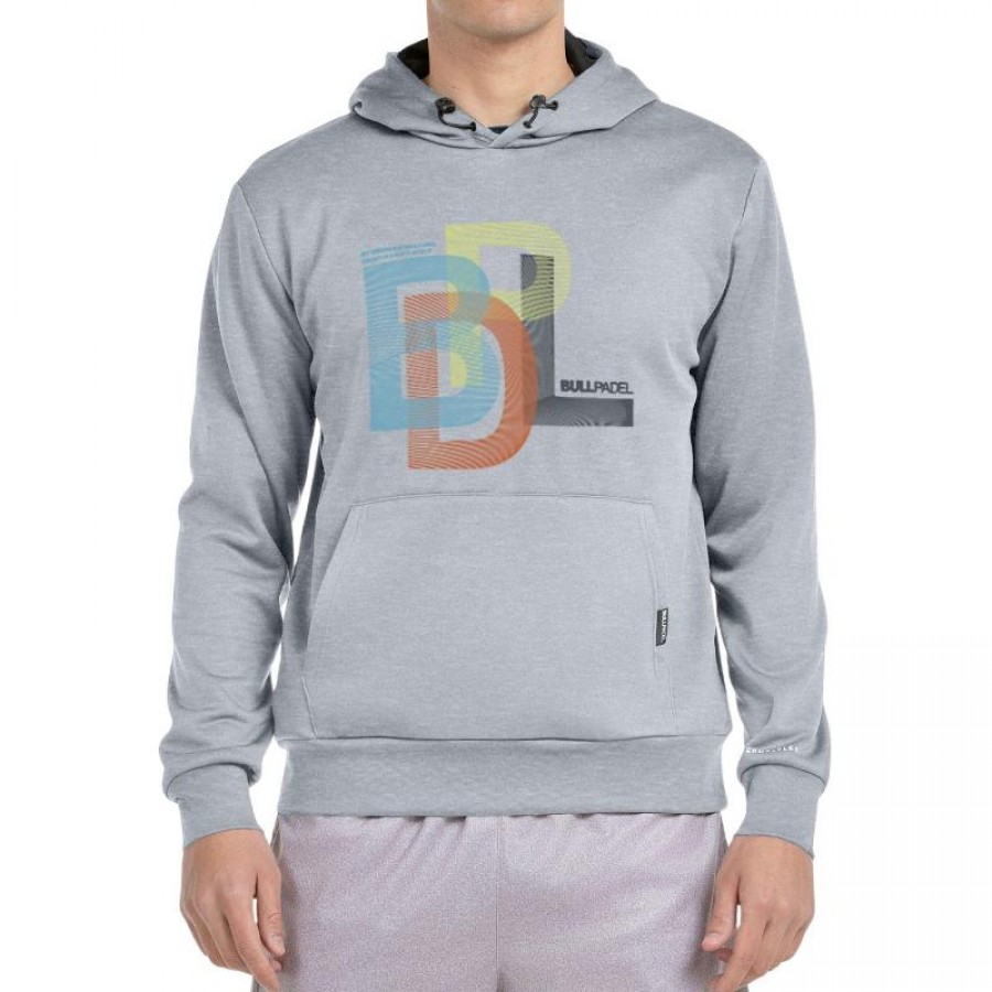 Bullpadel Gondo Medium Grigio Vigore Felpa  Offerta + Economico