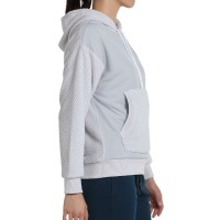 Bullpadel Neda Felpa Grigio Perla  Offerta + Economico