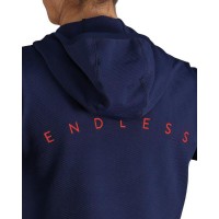 Felpa Reale Endless Breath Line blu navy