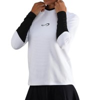 Endless Breath Line Felpa bianca nera