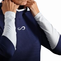 Sudadera Linea Respiro Senza Fine Marino  Offerta + Economico