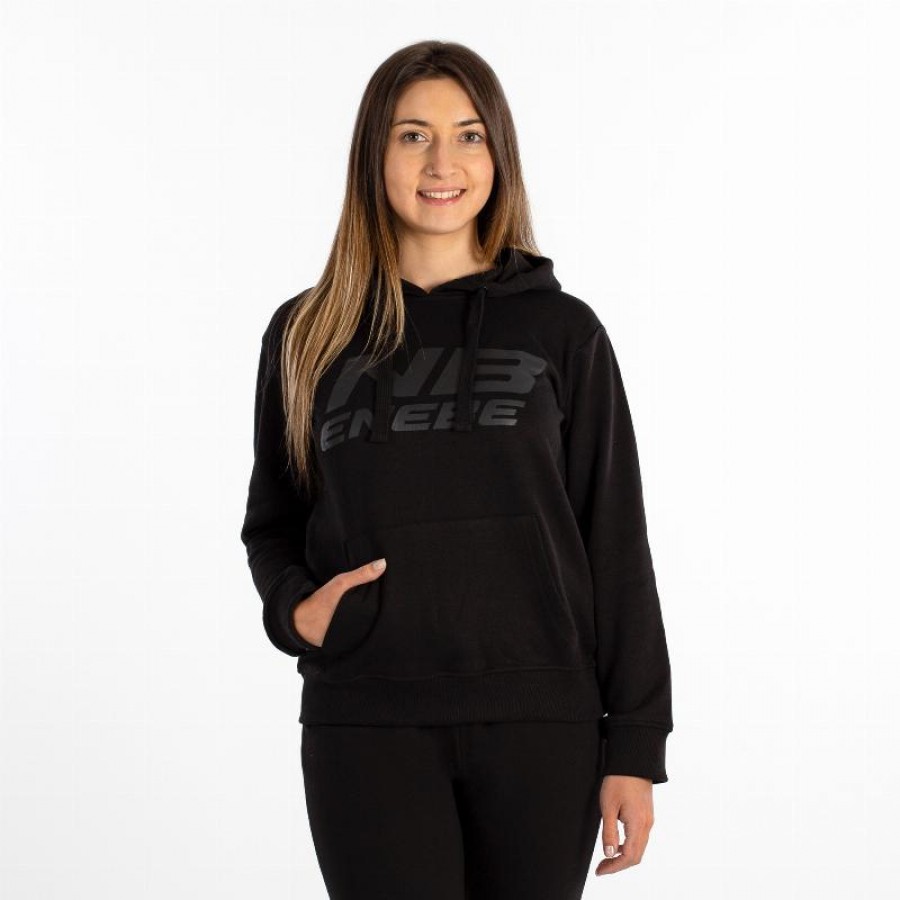Enebe Culmen Felpa Donna Nero  Offerta + Economico