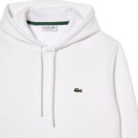 Lacoste Felpa Cotone Bianco