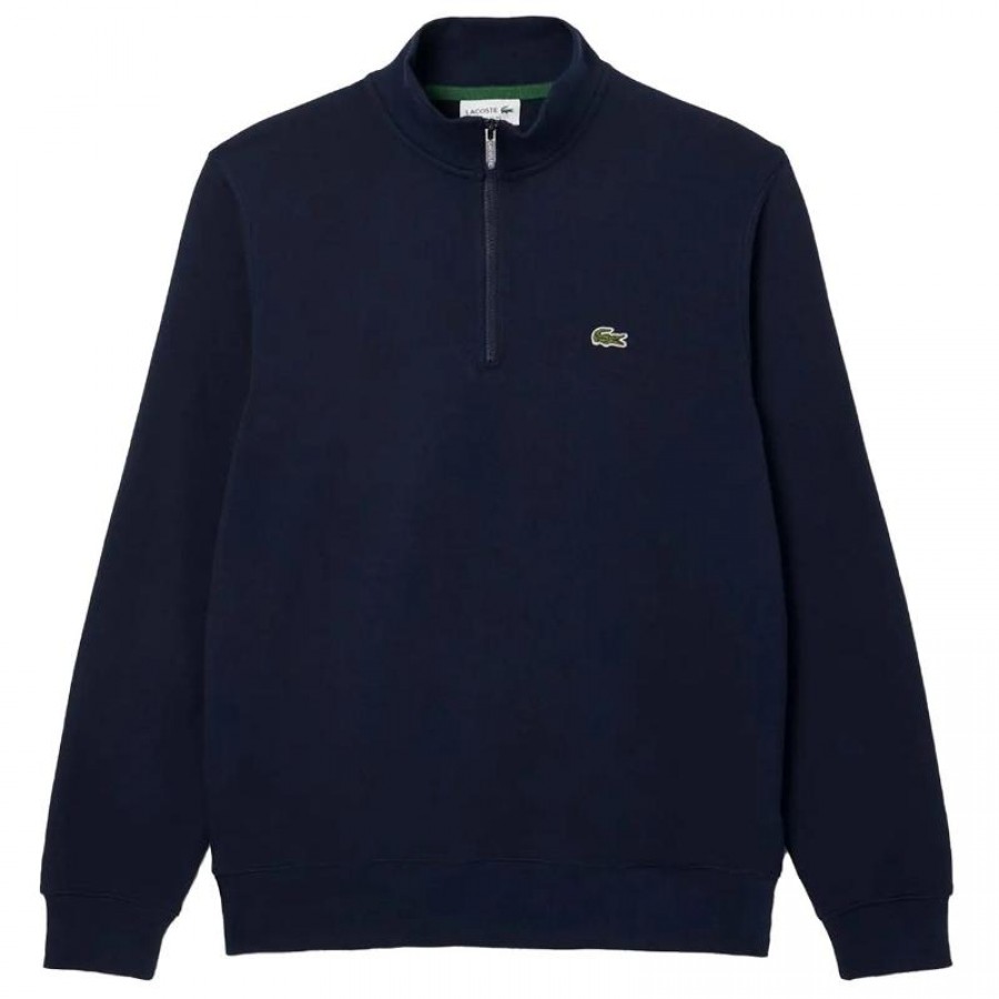 Lacoste Classic Fit Felpa Blu Navy