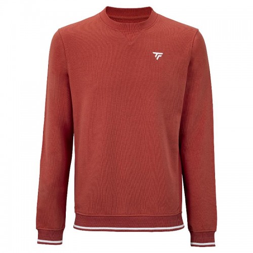 Tecnifibre Team Terry Sweater Felpa in terracotta