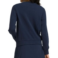 Wilson Team Crew felpa femminile blu navy
