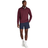 Wilson Tennis Club Felpa Mezza Zip Royal Garnet