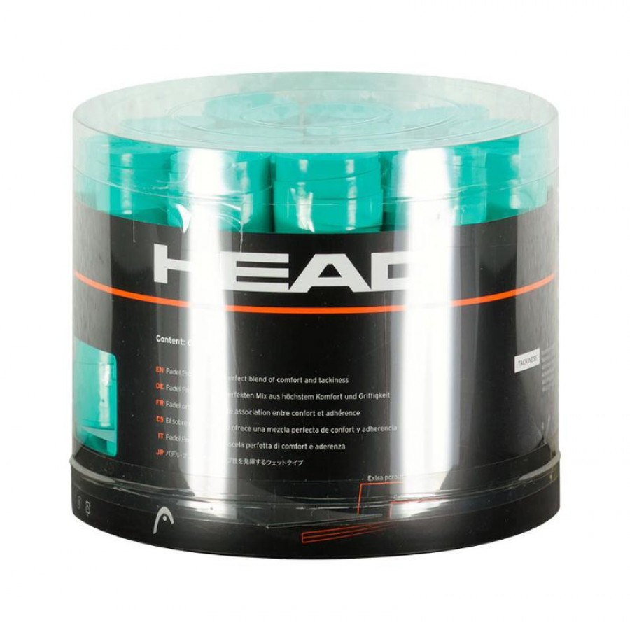 Tambor Head Padel Pro Mint 60 Overgrip PADELPOINT Tambor Head Padel Pro Mint 60 Overgrip