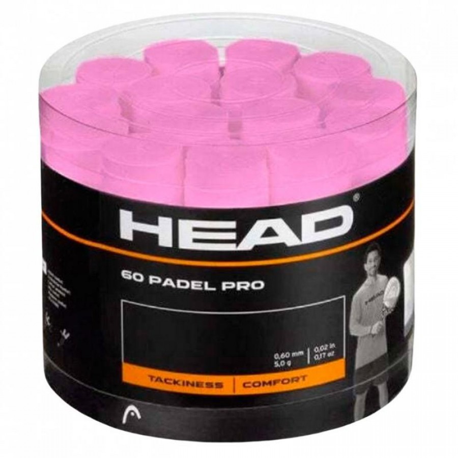 Sovrapposizioni Head Padel Pro Pink Drum 60
