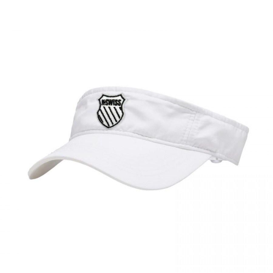 Visiera Kswiss bianca  Offerta + Economico