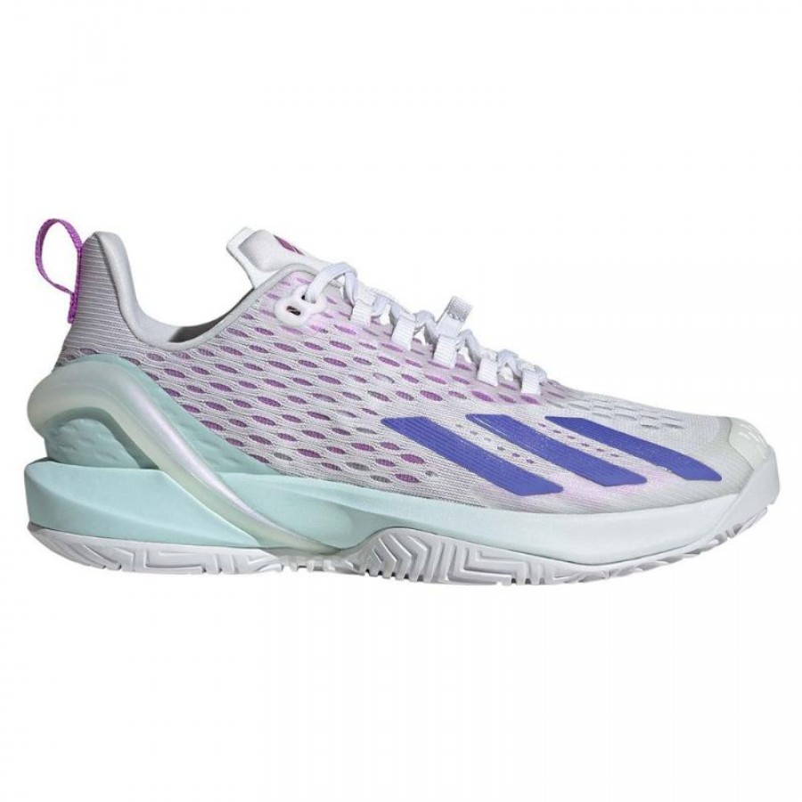 Adidas Adizero Cybersonic Bianco Blu Aqua Sneakers Donna  Offerta + Economico