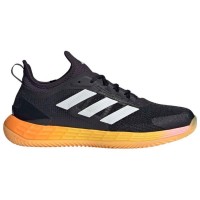 Scarpe Adidas Adizero Ubersonic 4.1 Nero Argento Arancione - TERRA BATTUTA Donna  Offerta + Economico