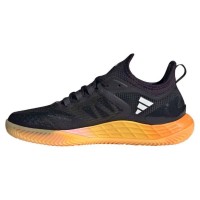 Scarpe Adidas Adizero Ubersonic 4.1 Nero Argento Arancione - TERRA BATTUTA Donna  Offerta + Economico