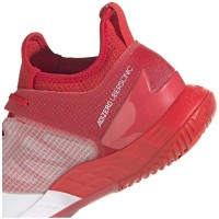 Zapatillas Adidas Adizero Ubersonic 4 Heat Rojo Vivo Blanco  Offerta + Economico