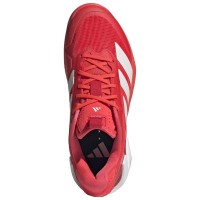 Adidas Adizero Ubersonic 5 Rosso Bianco Rosa Sneakers Donna