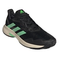 Adidas Court Jam Control M Sneakers Nero Verde PADELPOINT Adidas Court Jam Control M Sneakers Nero Verde
