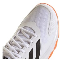 Adidas CourtJam Control 3 Scarpe Clay Bianco Arancione Nero