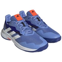 Adidas CourtJam Control Blue Fusion Sneakers Bianco  Offerta + Economico