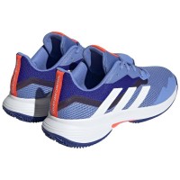 Adidas CourtJam Control Blue Fusion Sneakers Bianco  Offerta + Economico