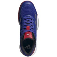 Adidas Courtquick Padel Blu Argento Rosso Sneakers