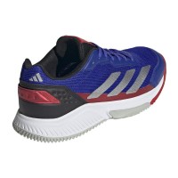 Adidas Courtquick Padel Blu Argento Rosso Sneakers
