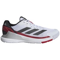 Adidas Crazyquick LS Padel Bianco Nero Rosso Sneakers