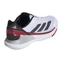Adidas Crazyquick LS Padel Bianco Nero Rosso Sneakers