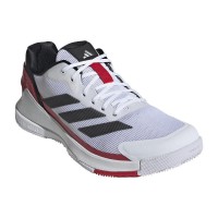 Adidas Crazyquick LS Padel Bianco Nero Rosso Sneakers