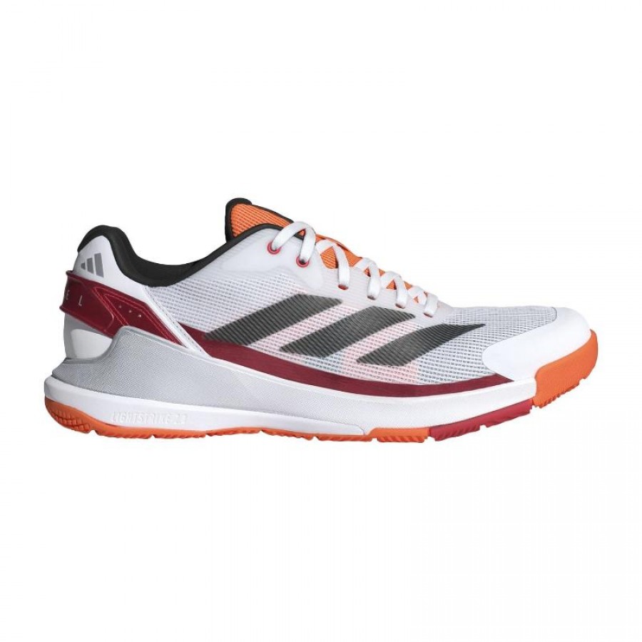 Sneakers Adidas Crazyquick LS Padel Bianchi Rossi Arancioni