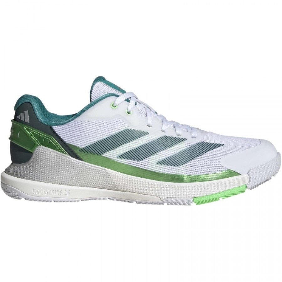 Adidas Crazyquick LS Padel Bianco Verde Scarpe da ginnastica  Offerta + Economico